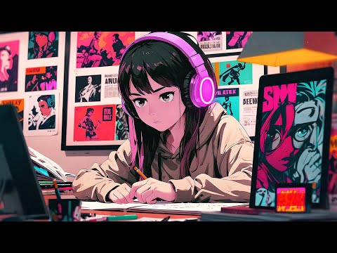 Best 2025 ✨ Chill Lofi Study🎧Lo-fi [Study & Work] Music🍀mix Playlist Jazz Hip-Hop