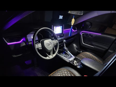 How to install 2023 Toyota RAV 4 Ambient lights