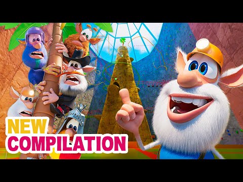 Booba - Compilation of All Episodes - 124 - Climbing Wall - Cartoon for kids