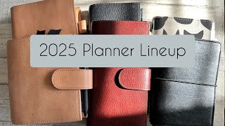 2025 Planner Lineup | Personal rings | Hobonichi weeks | Hobonichi A6 | PTD Daily | Pocket rings |