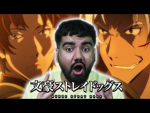 SAKUNOSUKE VS GIDE | Bungo Stray Dogs Season 2 Episode 3 & 4 Reaction