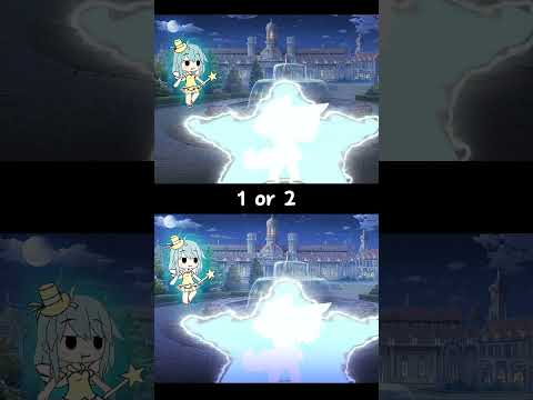 1 without effects 2 with effects XD #gachatrend #lol #reygacha