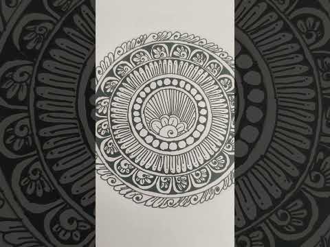 Mandala art. #mandalaart #mandaladrawing #mandala