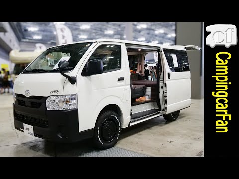 [CV390: Camper Kagoshima] Simply Equipped Camper Van Based on the Toyota Hiace Standard Body