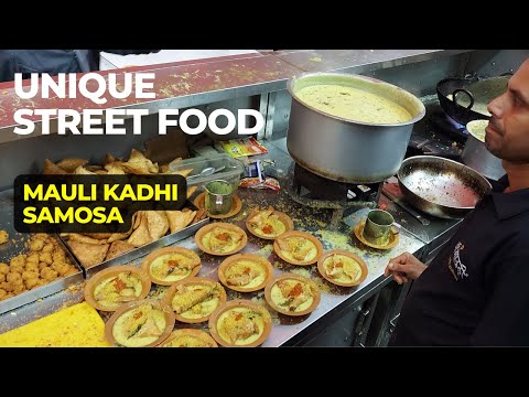 Satisfy your cravings with Nashik's famous Mauli Kadhi Samosa| Street food Nashik