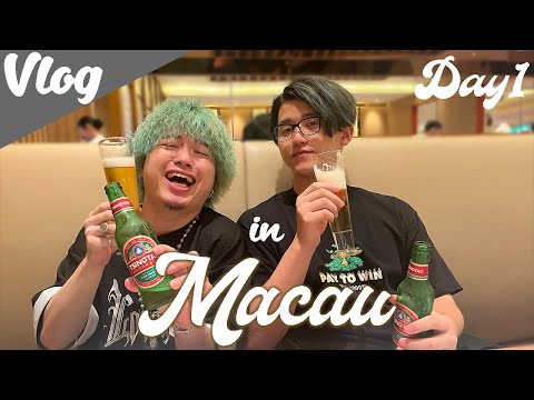 【vlog】何かと話題のマカオ出張DAY1【Apexアジアフェスティバル】