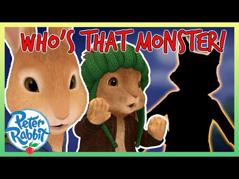 @OfficialPeterRabbit - 😱😈 Who's That Monster! 😈😱 | 1+ HOUR | Halloween | Cartoons for Kids