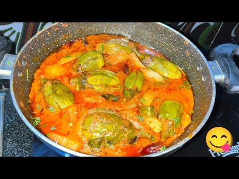 Vankaya alu masala curry || How to make Brinjal, Potato masala curry in telugu #brinjalmasalacurry