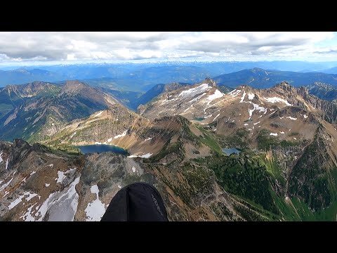 2023 Paragliding over Monashee Pinnacles   Long