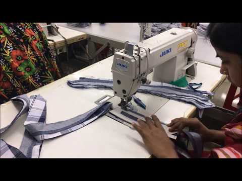 How a shirt is made in a garments factor in Bangladesh