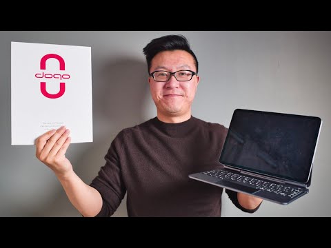 iPad Pro 妙控键盘平替！doqo豆蔻蓝牙键鼠开箱