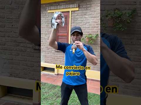 Me TRANSFORMO en PAJARO #gracioso #video