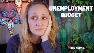 Budgeting for my first month of unemployment | February 2024 Monthly Budget