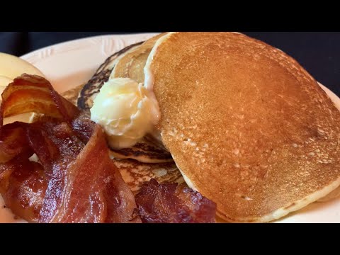 Buttermilk Pancakes and Bacon