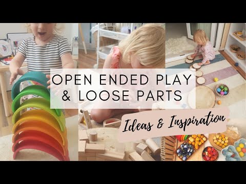 Open Ended Play Ideas | Open ended playroom - How We Do Open Ended Play and Loose Parts