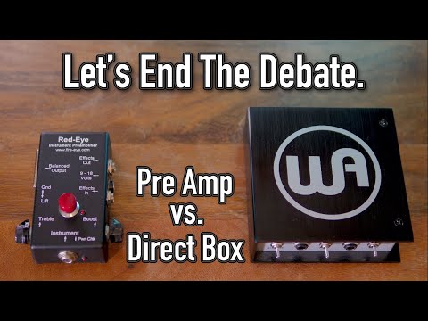 Preamp or Direct Box - Which is Best for Acoustic?