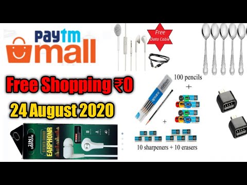 Rs. 0/- Paytm Mall Free Shopping Offer | Mall offer today| Paytm Mall offer today #worldtechchannel