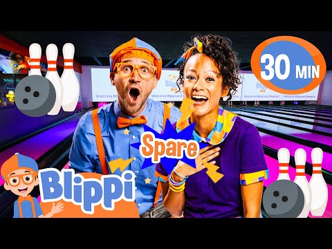 Blippi and Meekah's Bowling Adventure | Blippi | Celebrating Diversity