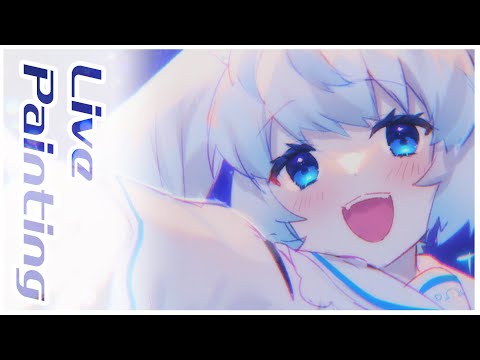 【 ワンドロ 】 餅屋羽乃 さん 描いていくよ！！【 お絵かき /  クリスタ 】