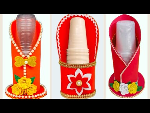 Easy Foam Sheet Craft Ideas | Kitchen Organiser Making At Home | Christmas Craft Ideas | Easy Diy