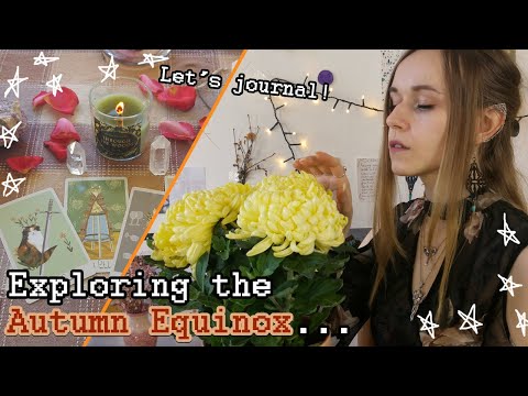 Autumn Journaling Prompts for MABON & the Equinox | Tarot Spread