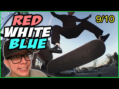 Dylan Jaeb RED WHITE & BLUE review (a few complaints) #skateboarding