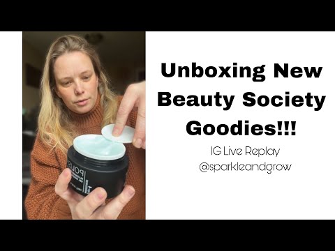 Unboxing New Beauty Society Goodies!!