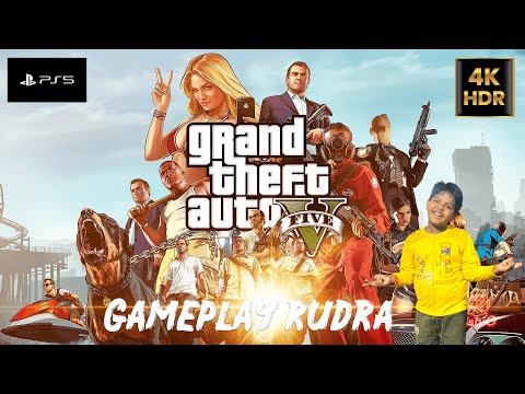 GTA 5 PS5 Gameplay | 20 Minutes of Stunning 4K Action | By Rudra