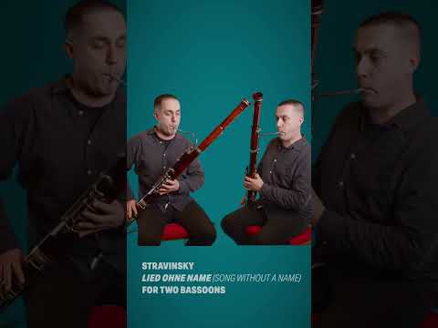 Stravinsky’s discarded bassoon duet