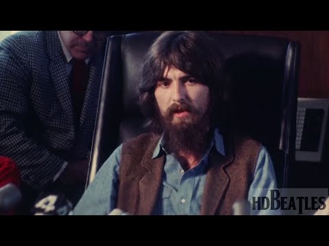 George Harrison - Interview [Ap News, ABKCO, New York, United States]