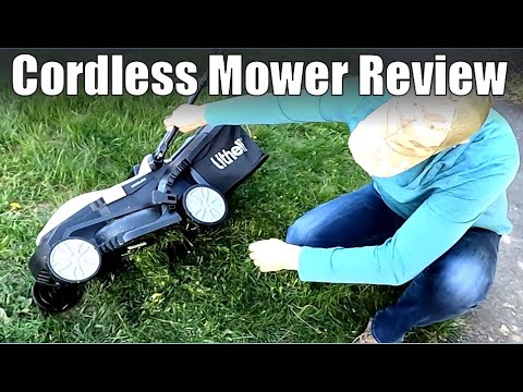 Litheli Cordless Mower Assembly and Test Run