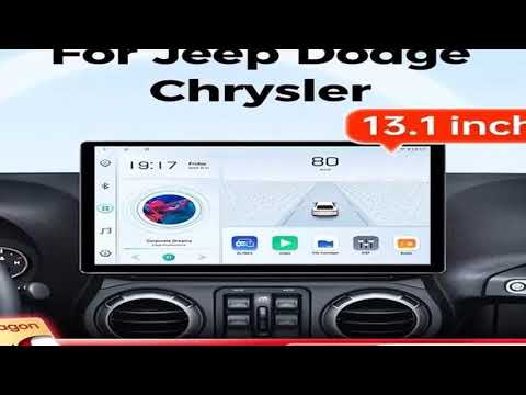 Ainavi 13.1 Inch Android Radio For Jeep Chrysler Dodge Compass Caravan Ram 1500 Car Multim