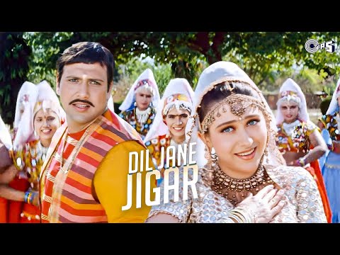 Dil Jaane Jigar Tujh Pe | Saajan Chale Sasural (1996) | 90's Evergreen Song | Govinda & Karisma Hits