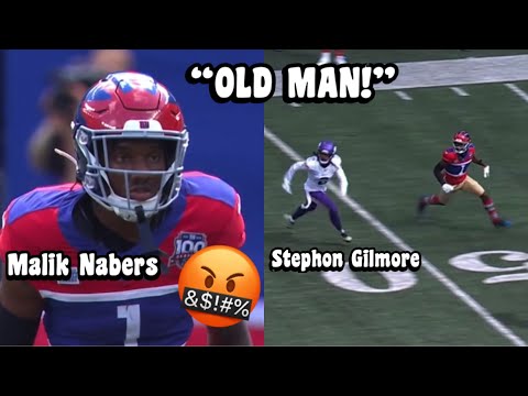 Malik Nabers NFL ‘DEBUT’ Vs Stephon Gilmore! 🤬 Welcome to the NFL ROOKIE! (WR Vs CB)