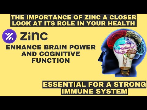 The Power of Zinc Unveiling Its Health Benefits | zinc function | benefits of zinc in the body