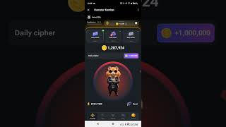 Hamster Kombat Daily Cipher Morse Code|| 23/06/2024 || Claim 1,000,000 Coins Task Reward