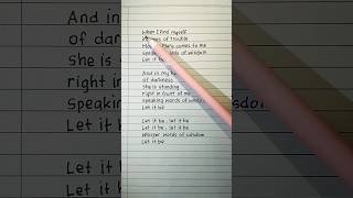 Boost Your English Skills! | Learn with "Let It Be" cover by Emily Linge #shorts