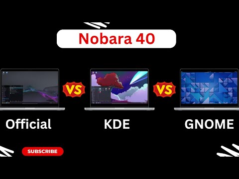 Nobara 40 (Official vs KDE vs GNOME ) RAM Consumption