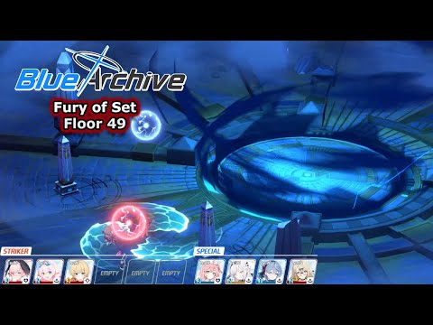 Blue Archive Global - Fury of Set Floor 49 (Explosive)