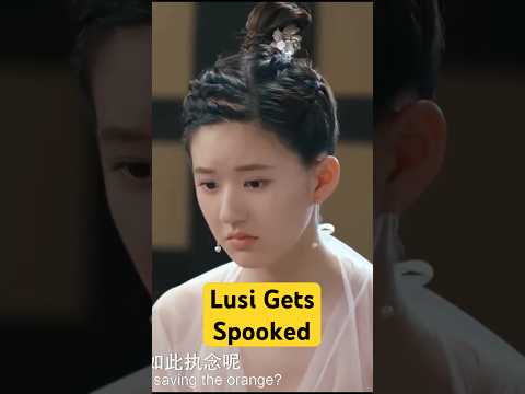 Lusi Gets Spooked! #zhaolusi #chineseactress #chinesedrama #achowtv