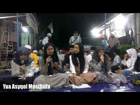 Yaa Asyqol Musthofa-Hadroh RT 19 di Pengajian Bulanan Majelis Ta'lim Wirid Yasin 19-VMC 2