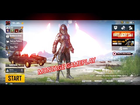 #pubgmobile #KINEMASTER  PUBG MOBILE MONTAGE GAMEPLAY | PART | 3