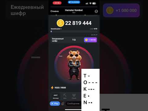 Секретный Шифр Hamster Kombat на 17 июня 24г