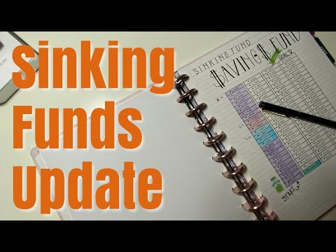 Sinking Funds Update - Coloring In My Progress Trackers | Dave Ramsey Savings Inspired