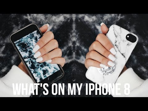 UPDATED WHAT'S ON MY IPHONE 8