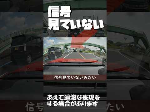 【今日の栃木県/ドラレコ】part11.3 信号を見てないやつら！！何してん！？#shorts