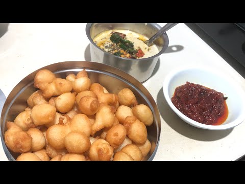 Patha Kalam nati Alam pachadi with punugulu & Pali chutney #tiffen #breakfast #alam #pickle #vlog