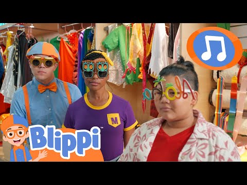 Anyone Can Dance! |  Blippi Dove Self Esteem Project | Kids Cartoons | Party Playtime!