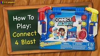 How to play Connect 4 Blast