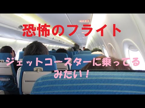 稚内空港から新千歳空港 初めてのプロペラ機は大揺れ！